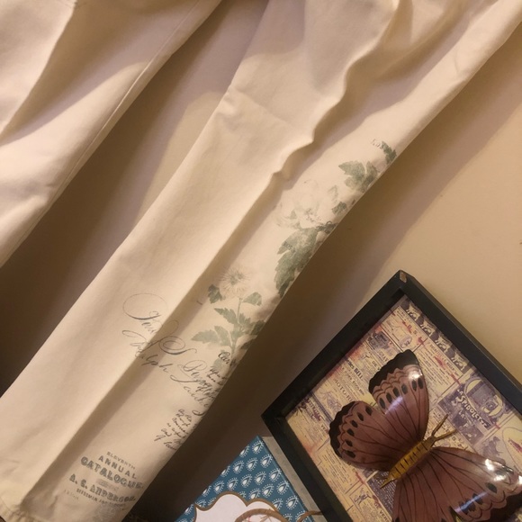 Vintage Ralph Lauren Floral/Script Print Jeans - Picture 5 of 15